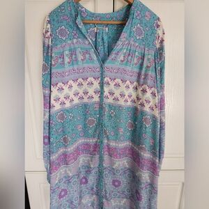 SPELL Lover's Beach Tunic Xs